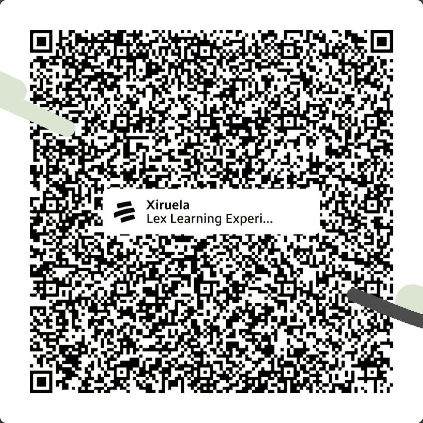 Código QR de la llave @xiruela